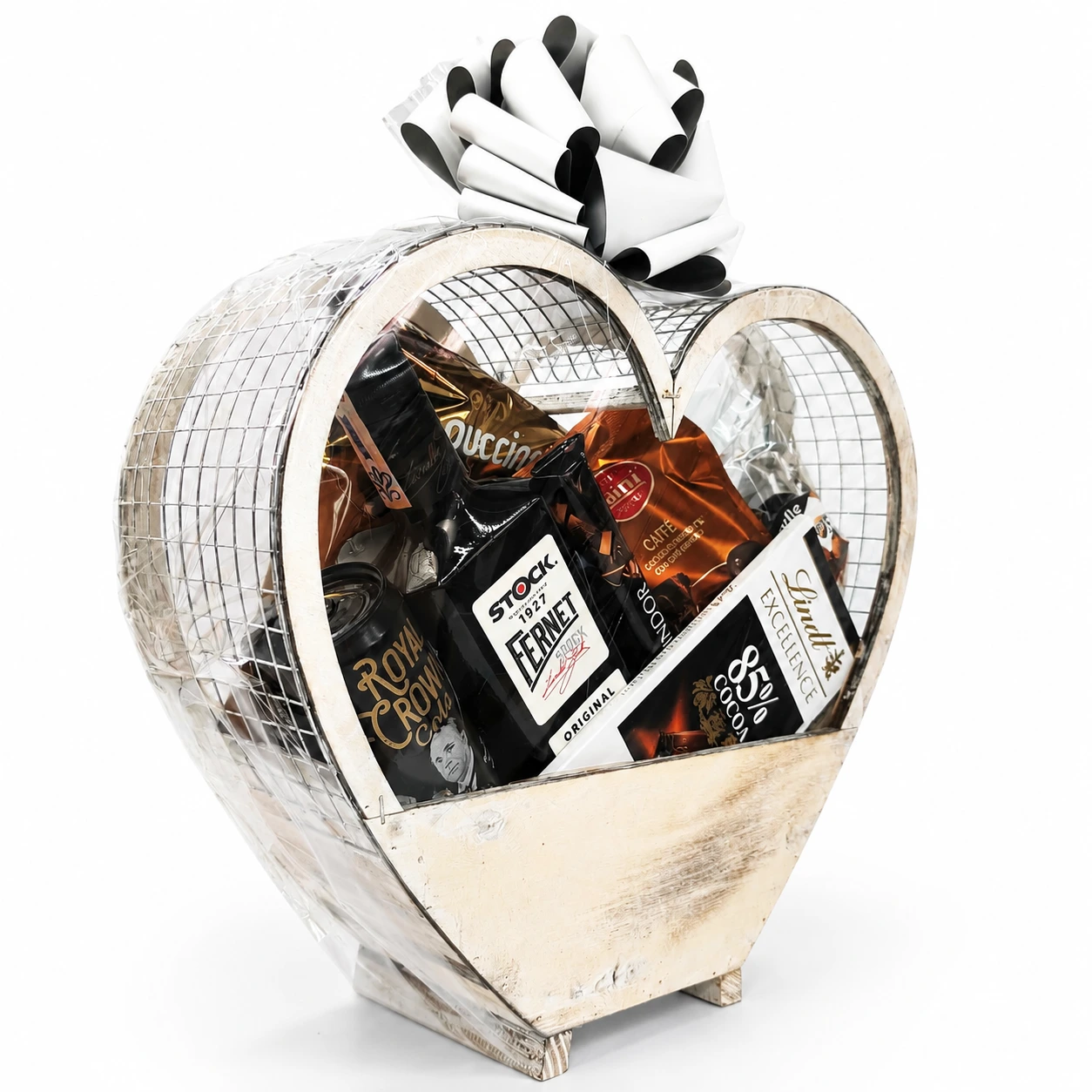 Darček pre muža - box Fernet a prémiové sladkosti